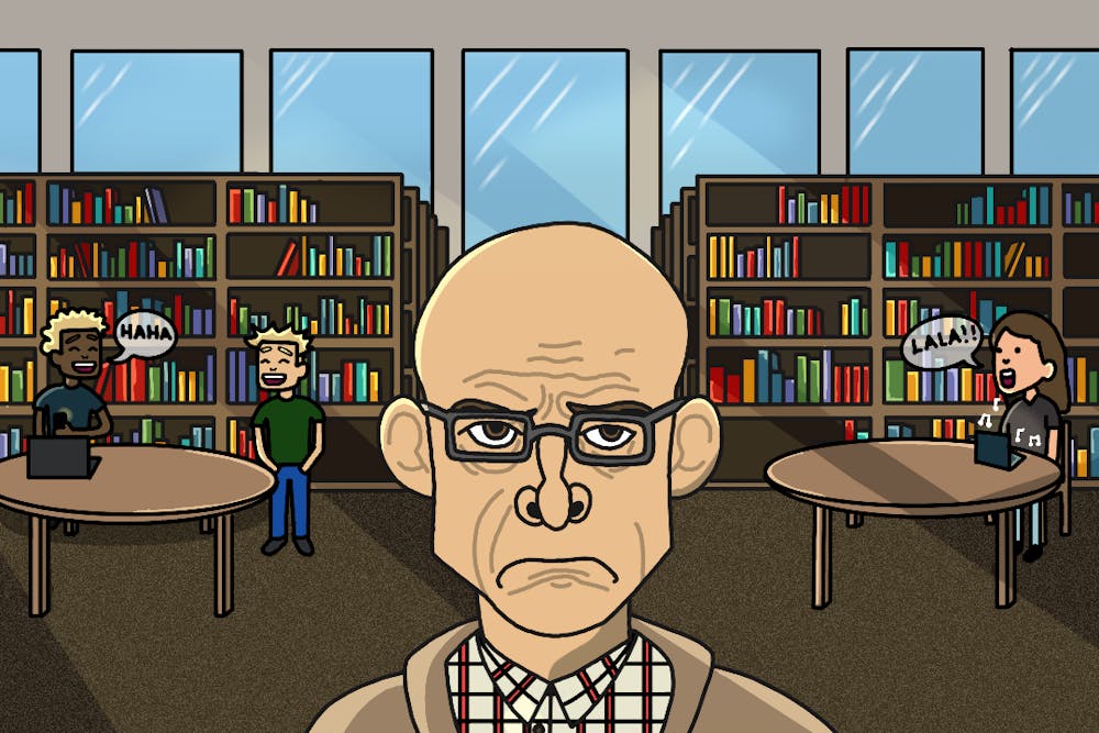 Opinion: Bring back library etiquette ... or I'm going to get angry ...