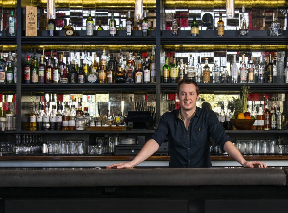 Ross Simon,&nbsp;proprietor of Bitter and Twisted cocktail bar in Downtown Phoenix, Arizona,&nbsp;poses for a photo in the interior of his establishment.