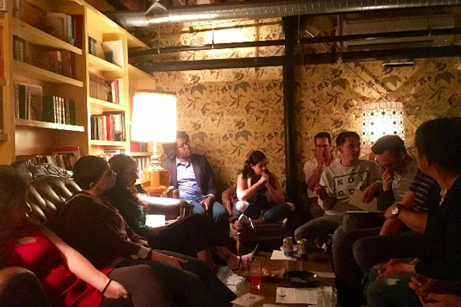 The February “Get Lit” discussion at Valley Bar on Thursday,&nbsp;Feb. 2, 2017 involved thought-provoking ideas of how people consume media in the era of a Trump presidency.