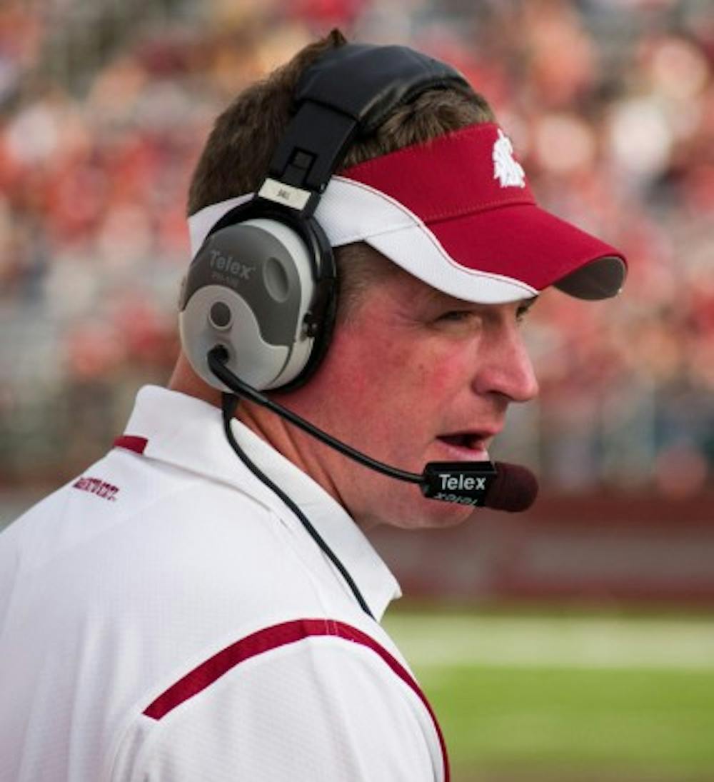 Chris Ball spent the three seasons coaching at Washington State. Ball was hired to coach the ASU secondary on Dec. 15, 2011. (Photo courtesy of Jeremy Hawkes)