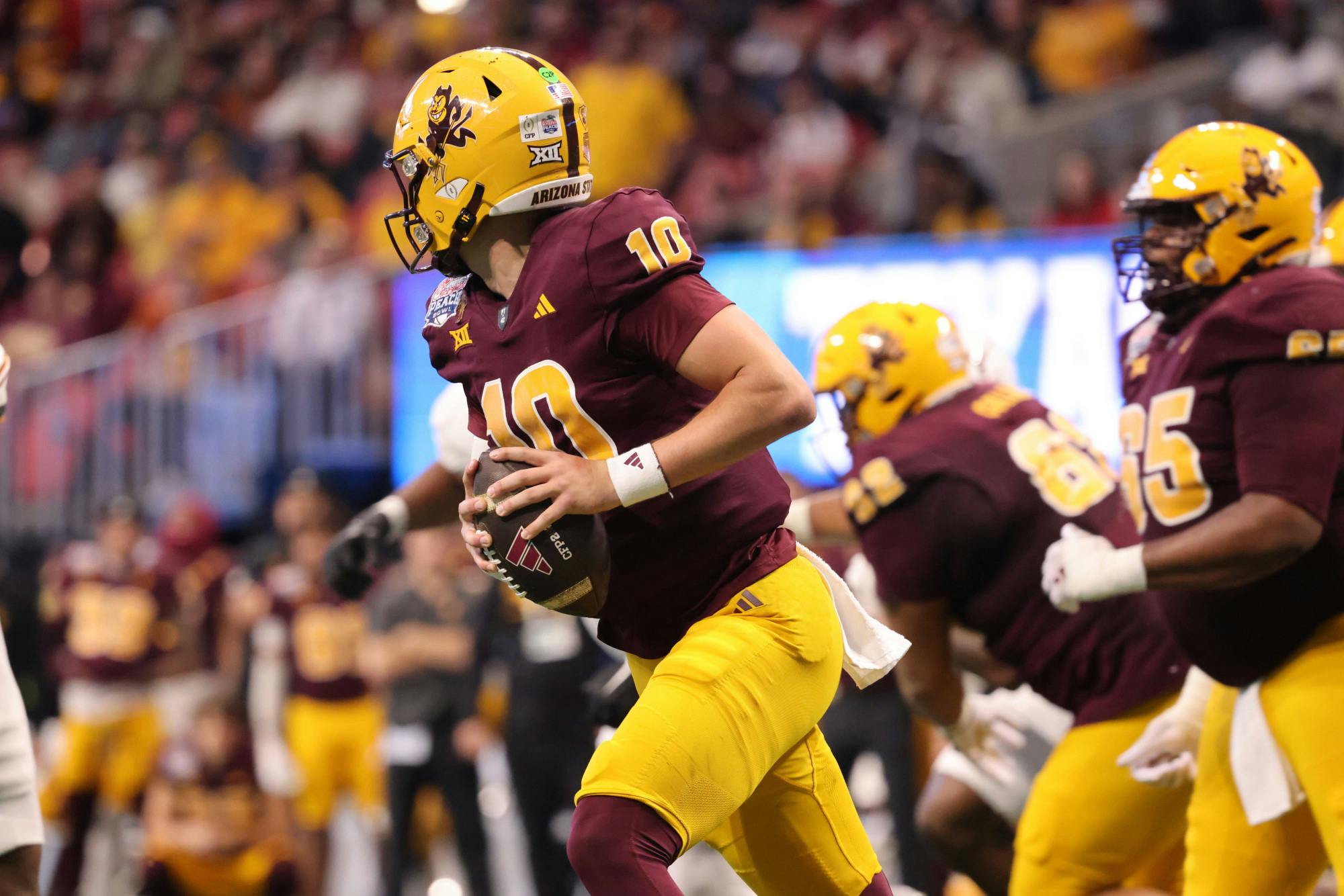Gallery: ASU at the Peach Bowl Action Shots