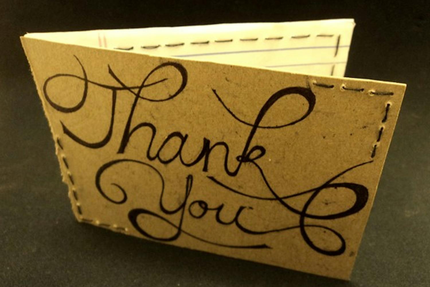 Write your message on the inside and send the card out!