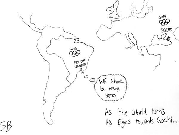 Cartoon by Jordan O'Hannan