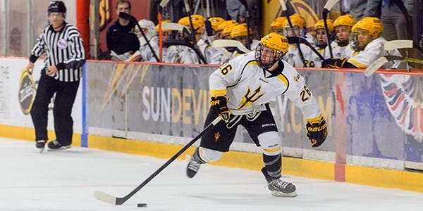 ASU Hockey vs Westchester, Sept. 27 2014