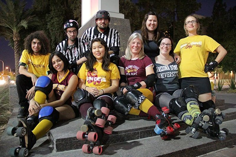 New roller derby club seeks to spread sport's reach The State Press