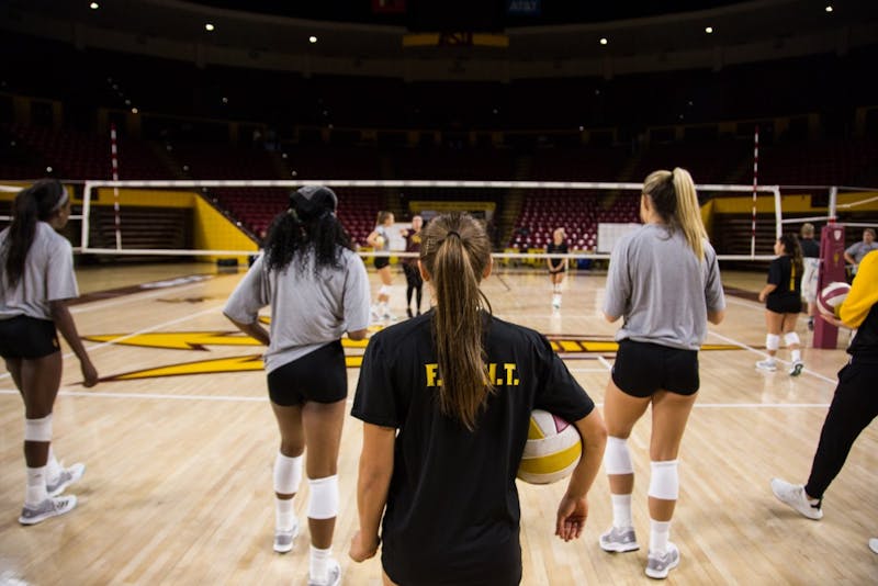 FIGHT ASU women's volleyball has created a new identity The State Press
