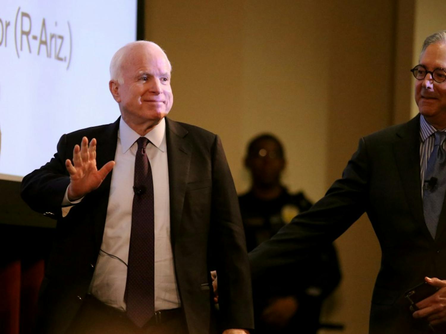 Senator John McCain Speaks at the Cronkite School