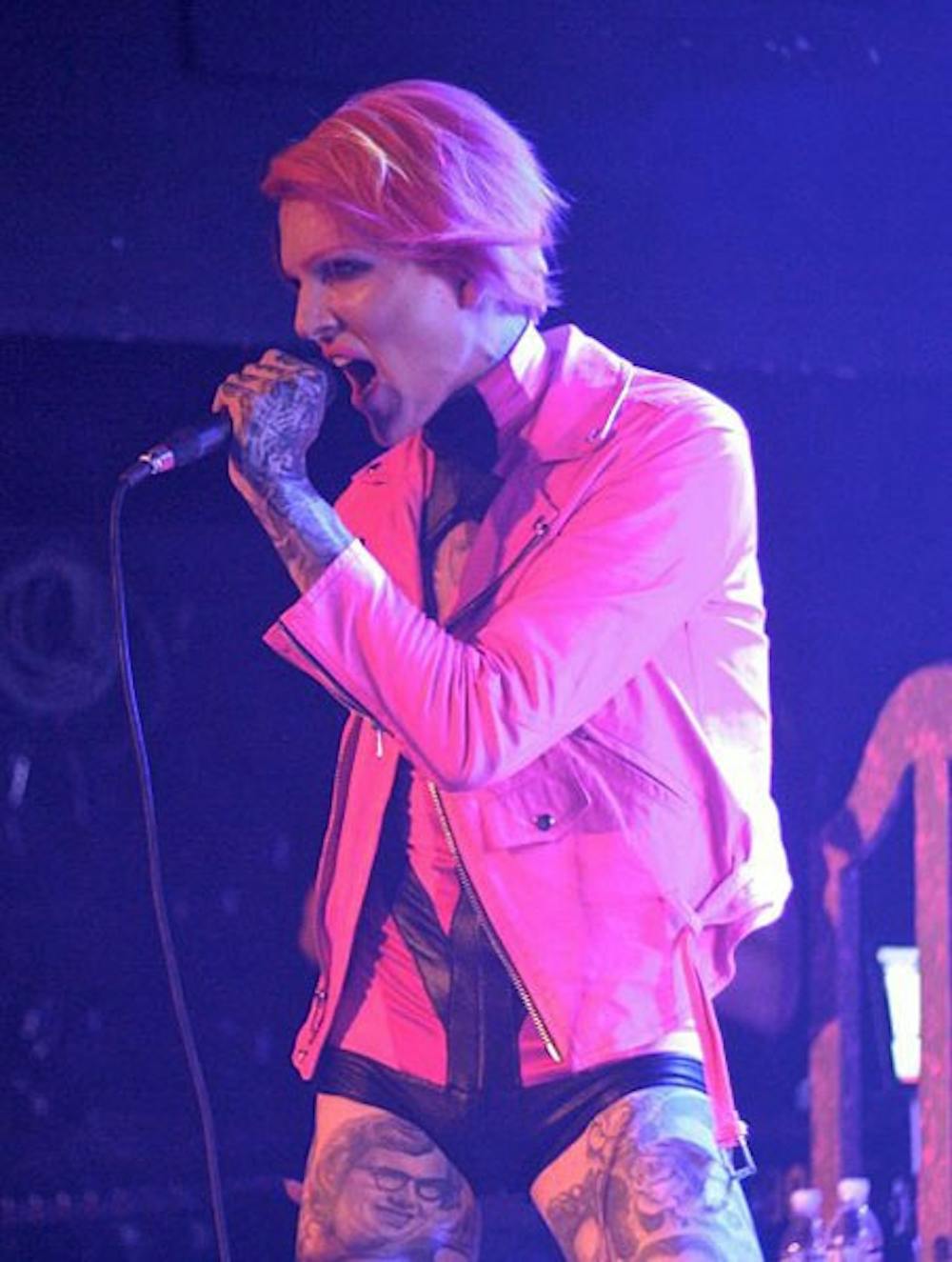 Electro-pop diva Jeffree Star put on a risqué performance at Martini Ranch on Wednesday. (Photo courtesy of KJ Mark)