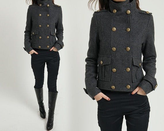 Military influences can be seen year-round. Photo from etsy.com.