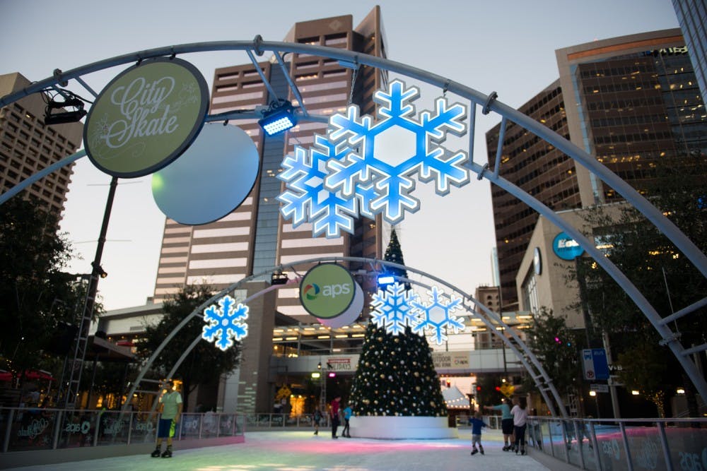 CitySkate is pictured on Monday, Nov. 23, 2015, in downtown Phoenix.