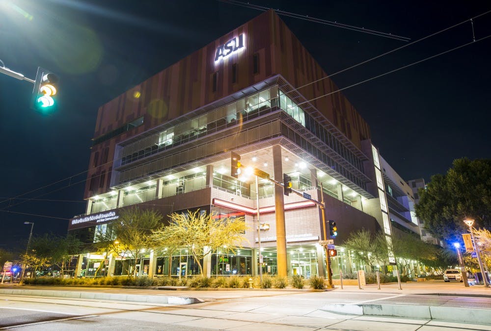 Arizona State University's Walter Cronkite School of Journalism and Mass Communication is located on Central Avenue and E. Filmore Street in Downtown Phoenix, it opened in Aug. of 2008. 