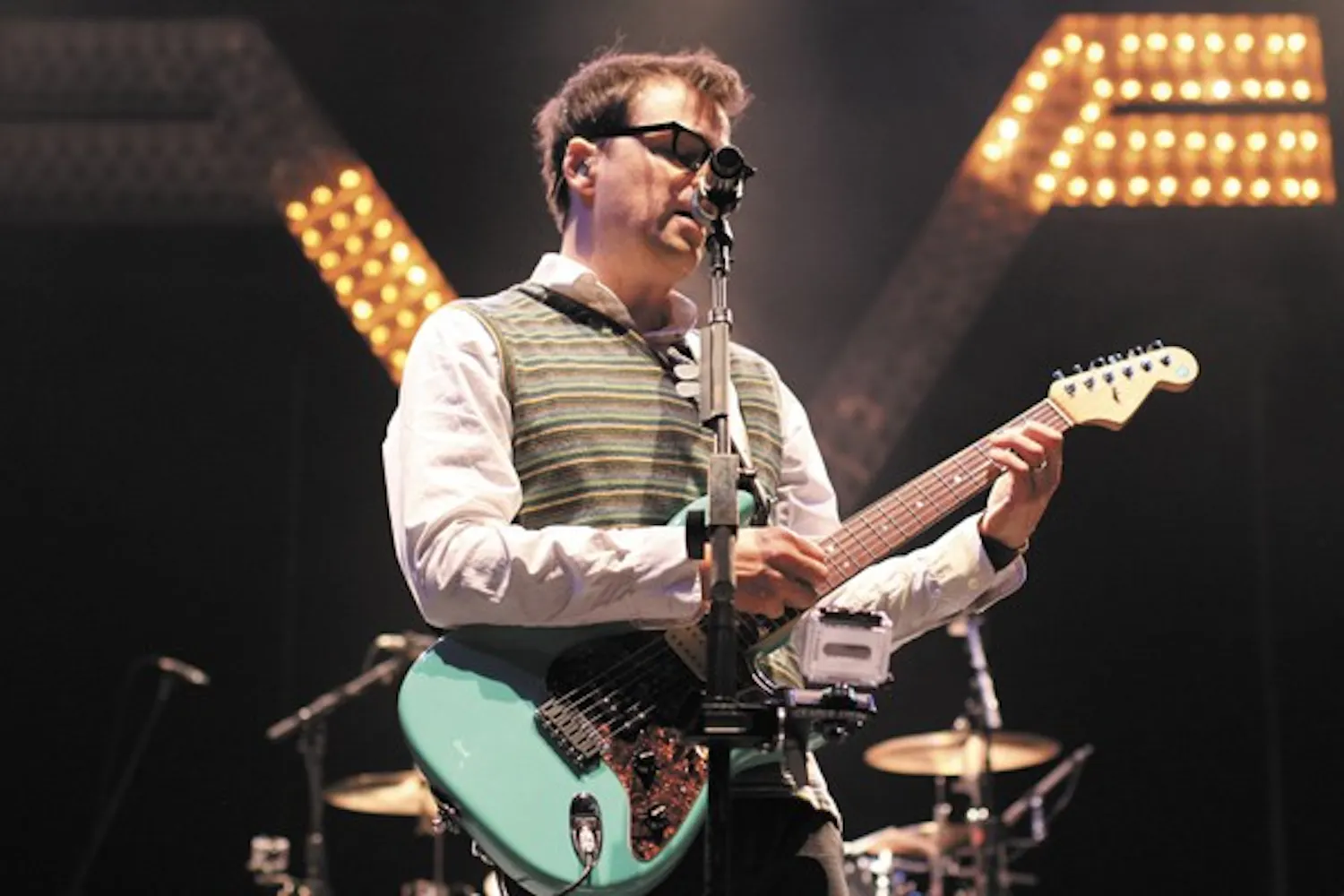 Weezer performed for fans at the Arizona Veterans Memorial Coliseum Sunday night during the Arizona State Fair in Phoenix. (Photo by Vince Dywer)