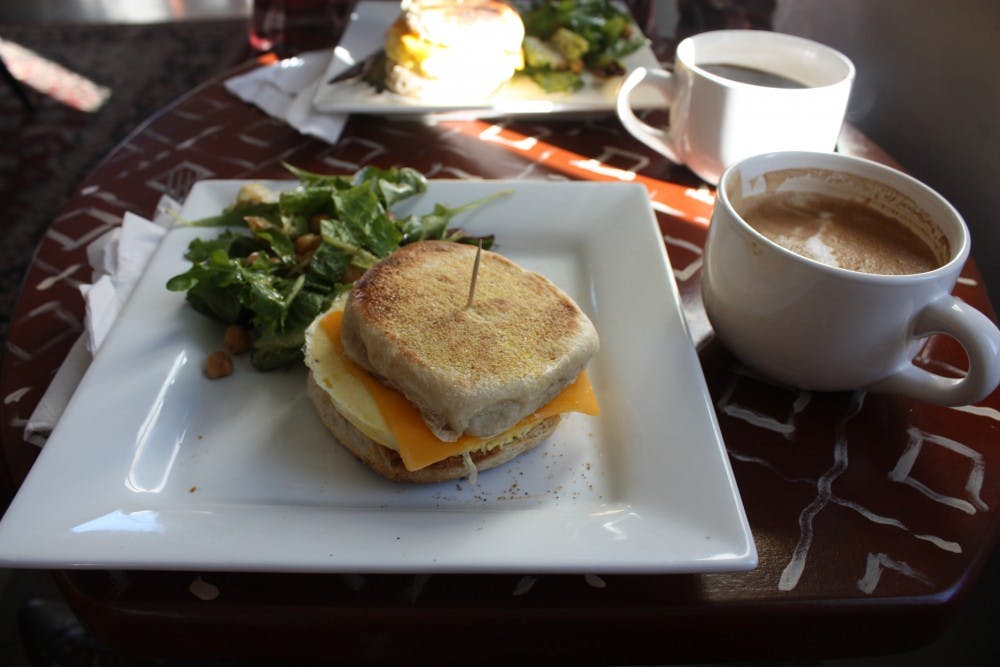 Urban Beans' food and coffee are sure to make studying more delicious. Photo by Chelsea Brown. 