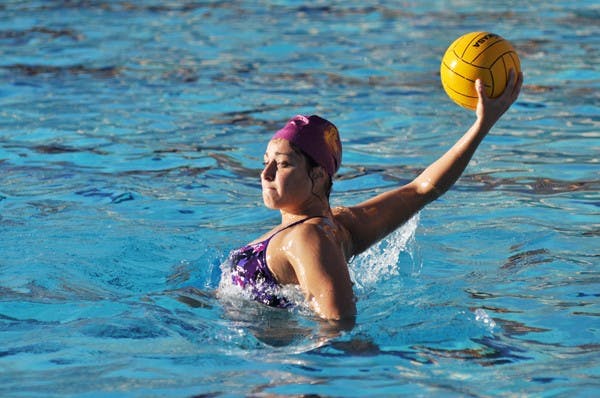 Senior Mariam Salloum looks to pass in a practice on Feb. 24, 2011. After months of preparation, the Sun Devils are eager to start the season. (Photo by Sierra Smith)