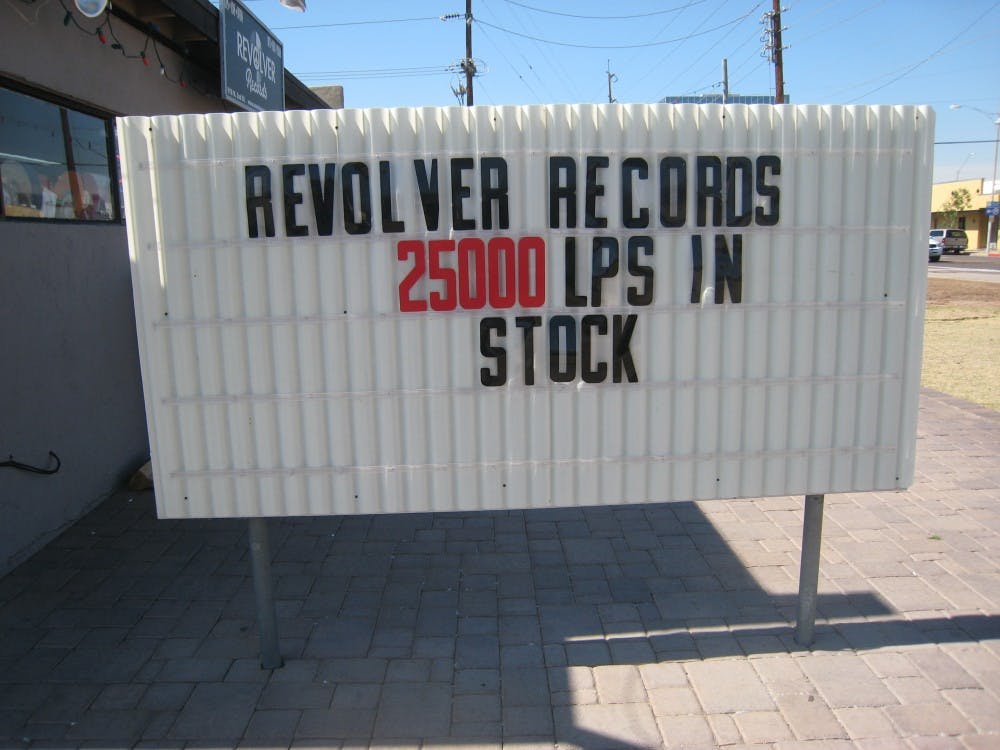 Revolver Records keeps it spinning. Photo by Chelsea Brown. 
