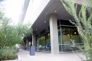A new nail salon will take up residence in this spot located on the first floor of the Cronkite School in Phoenix. 