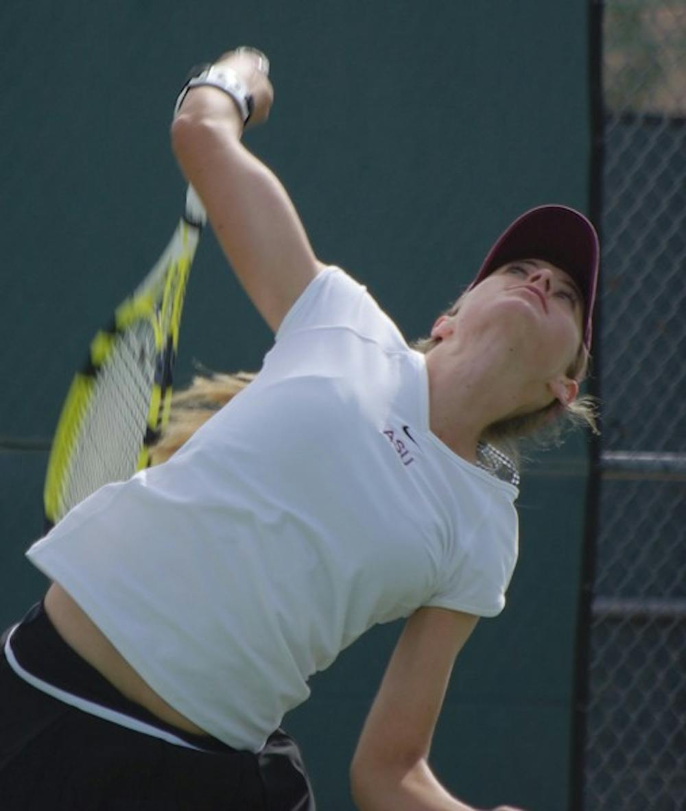 Tennis finishes season with new All-American - The Arizona State Press