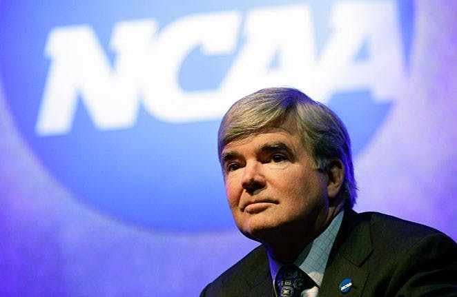 Mark Emmert, president of the NCAA, made sweeping changes to recruiting, but are they right for college athletics? Photo courtesy Sports Illustrated