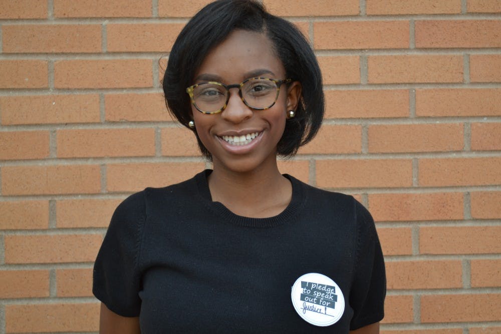 ASU journalism junior Micah Bledsoe, the founder of all-inclusive Mainstreamers at ASU club, poses for a photo&nbsp;on Wednesday, March 15, 2017.