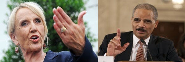 MCTSB1070: The U.S Department of Justice filed an injunction against Arizona on Tuesday, challenging the state's new immigration law.