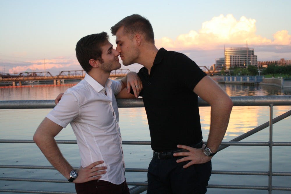 ANTIBIOTIC DEVELOPMENT: Researchers at the ASU Biodesign Institute are developing an antibiotic that could help U.S. soldiers combat diseases in foreign countries. (Photo by Aaron Lavinsky)