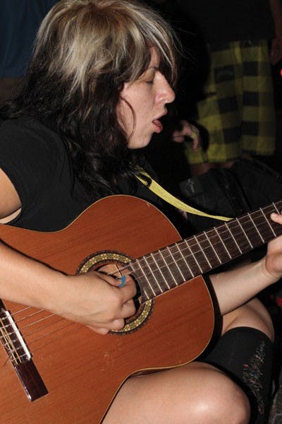 Collette Butts hopes to play at this years Music on Mill, happening every Thursday starting Oct. 4. (Photo by Ana Ramirez)