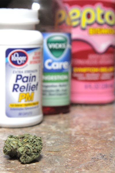 CAPTION CORRECTED: Proposition 203 would allow seriously or terminally ill patients in Arizona to obtain marijuana. 