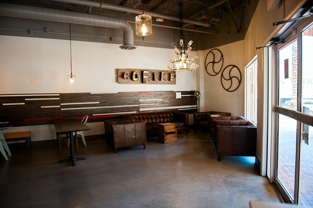 Hazelrock Coffee interior