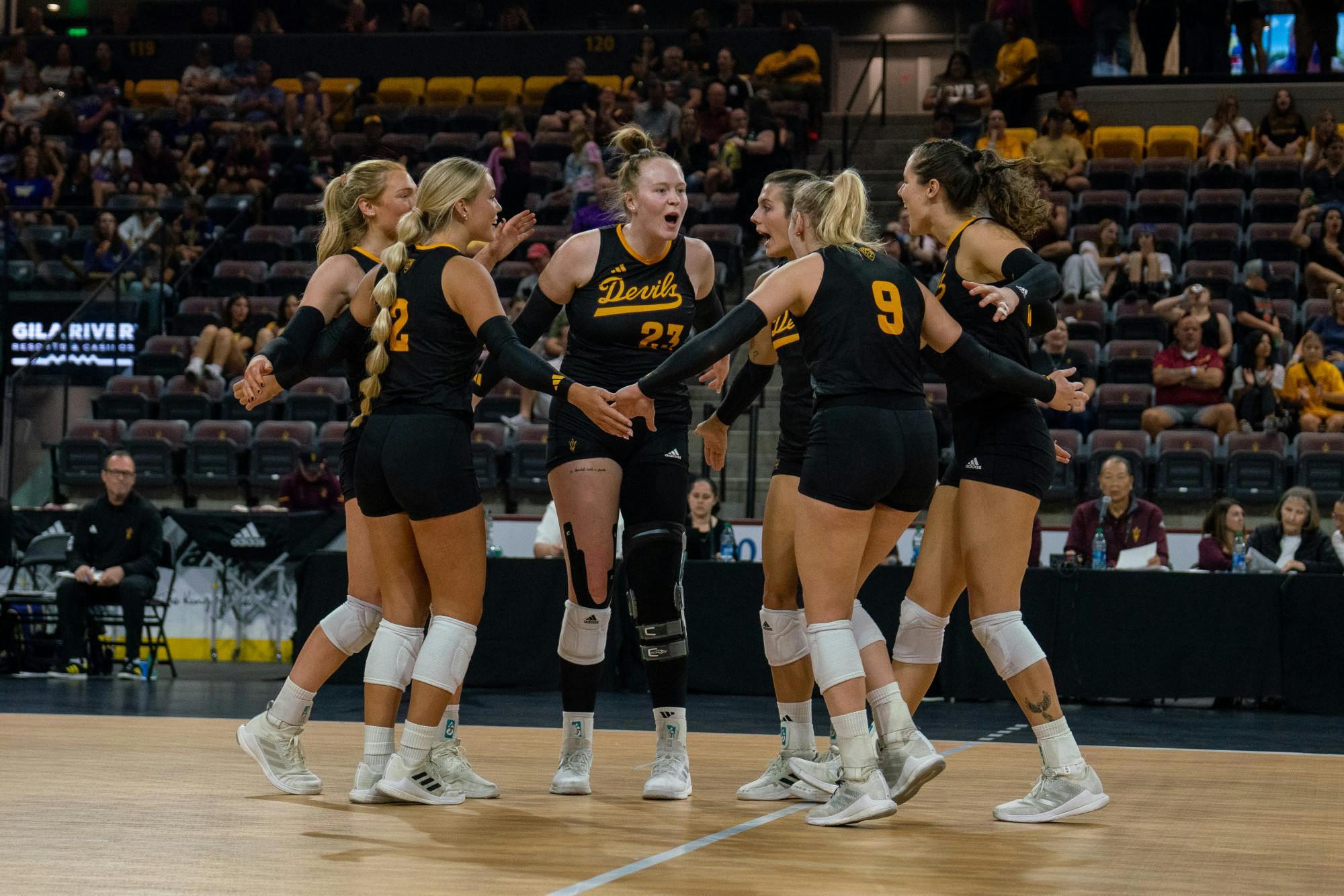 ASU women’s volleyball sweeps No. 3 Stanford 30 for the first time