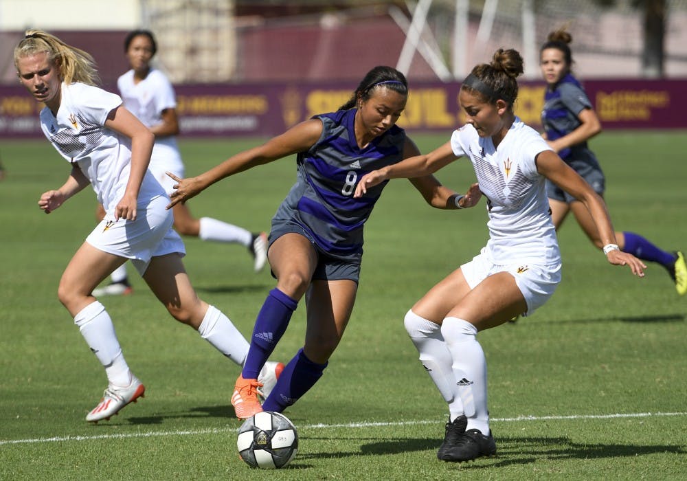 ASU soccer salvages road trip split with 1-0 victory against LSU - The