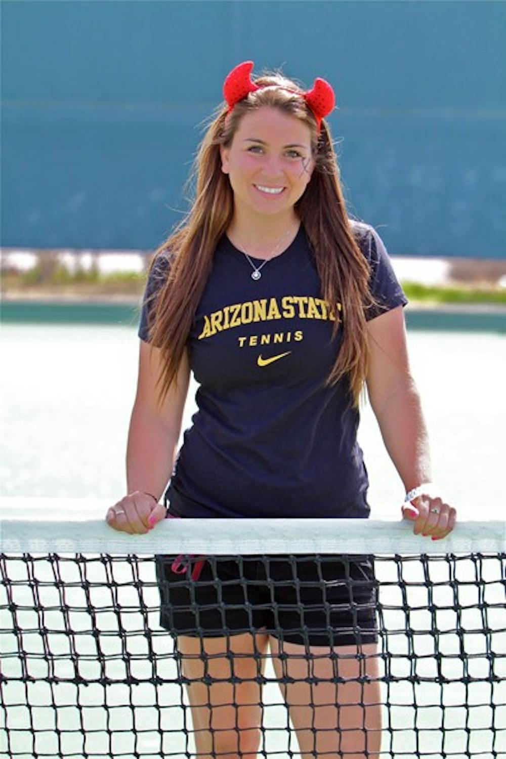 Waiting to Return: After suffering two ACL injuries in two years, ASU sophomore Nicole Smith is anxiously waiting to make her return to the court. (Photo by Courtesy of Eric Hill)