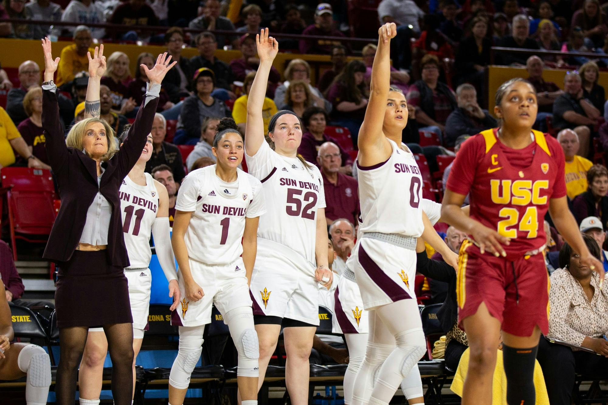 ASU Women's Basketball Grinds Out Triple OT Victory Against USC - The ...