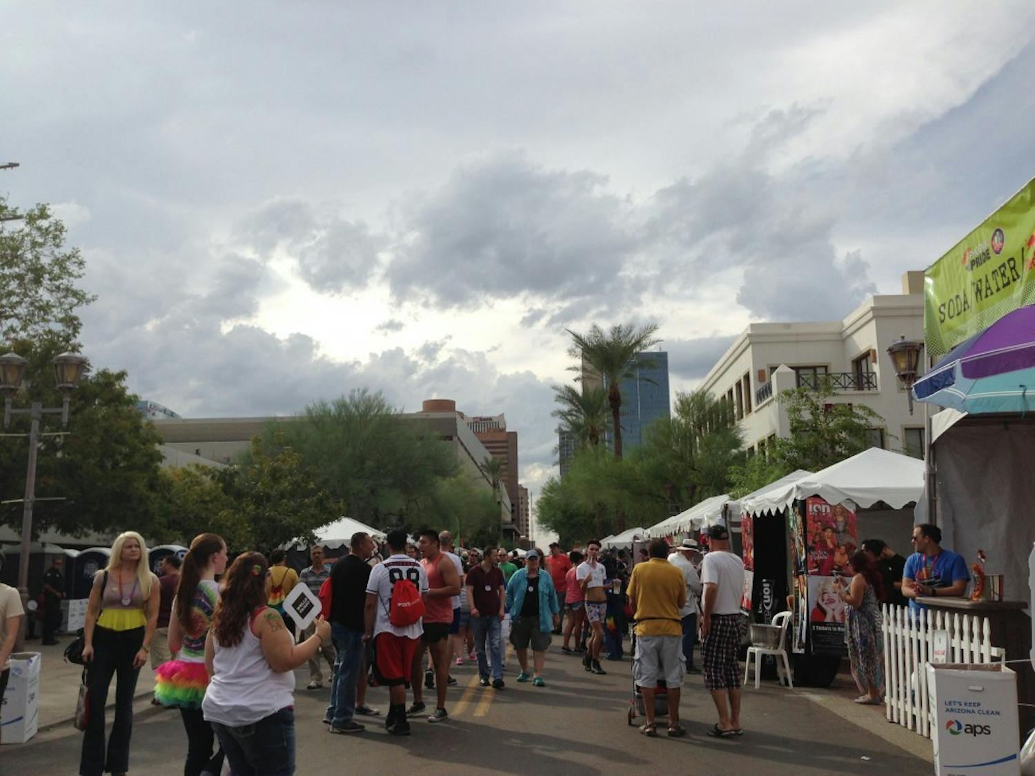 The 14th Annual Rainbows Festival &amp; Street Fair held in Phoenix on Sunday, Oct. 18, 2015.  (State Press/Kayla King-Sumner)