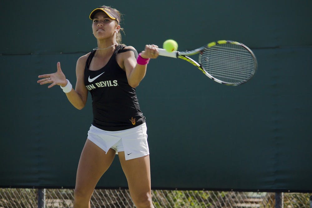 No. 33 ASU women's tennis 'excited' for busy start to spring break The Arizona State Press