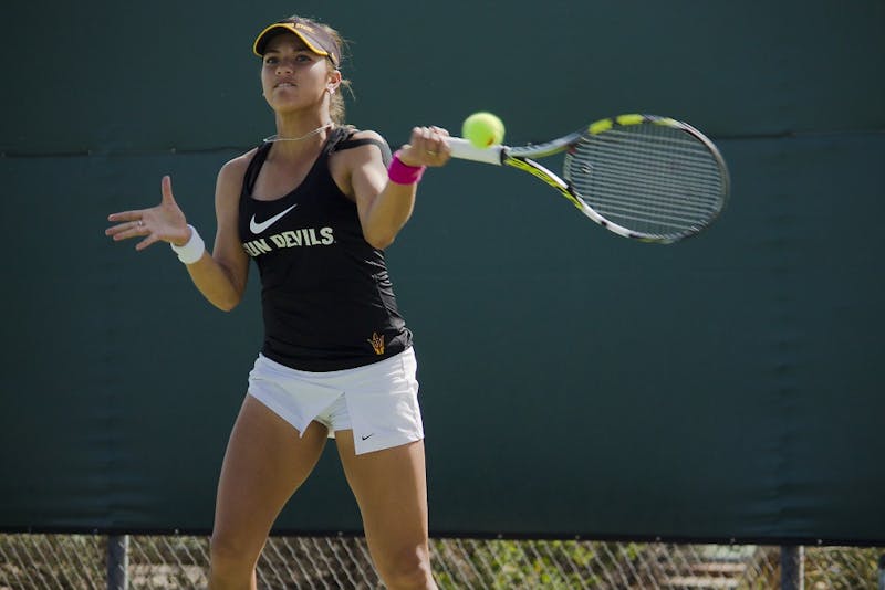 No. 33 ASU women's tennis 'excited' for busy start to spring break