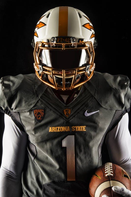 ASU football unveils new gray, copper 