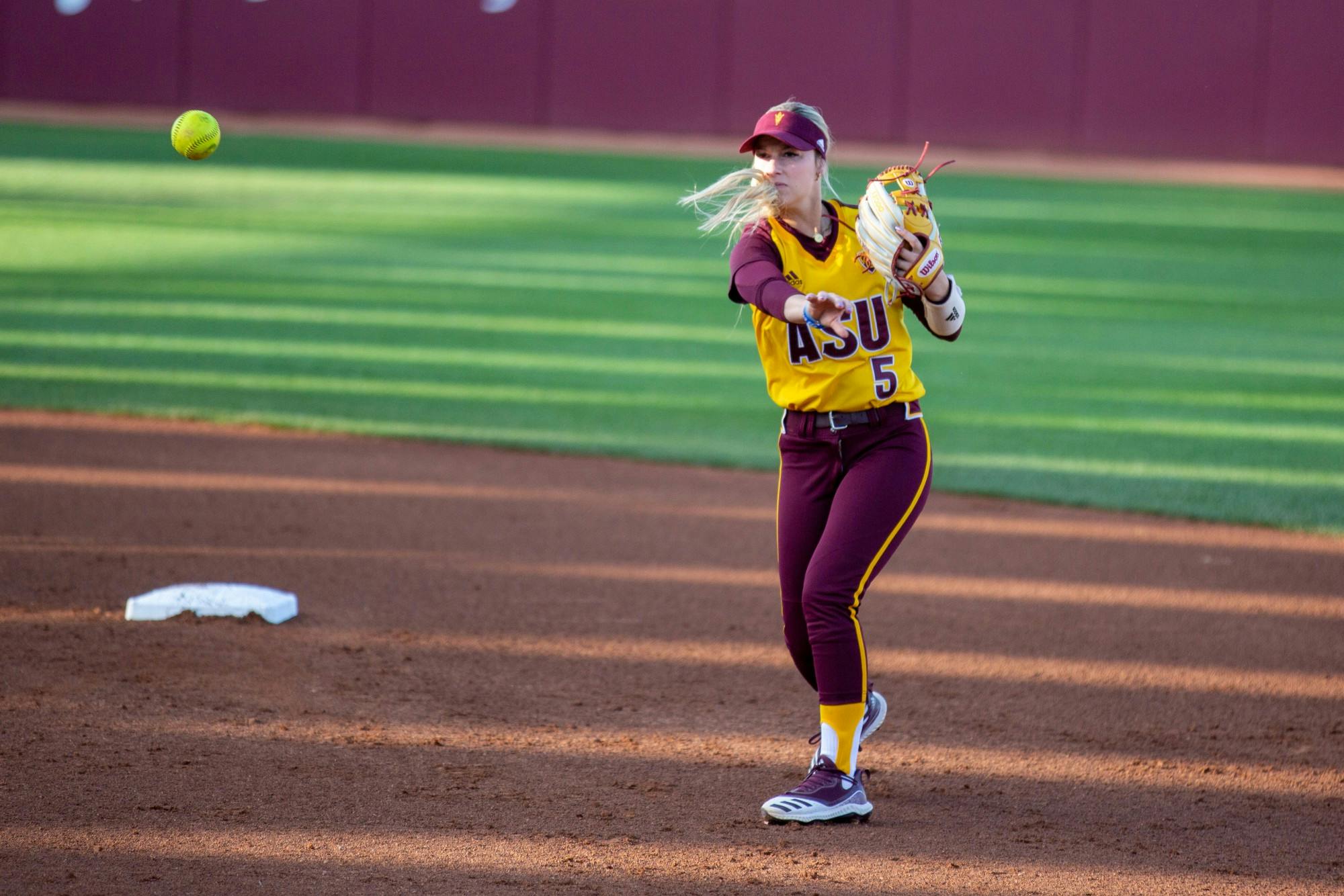 ASU Softball Sweeps Cal State Fullerton In Doubleheader - The State Press