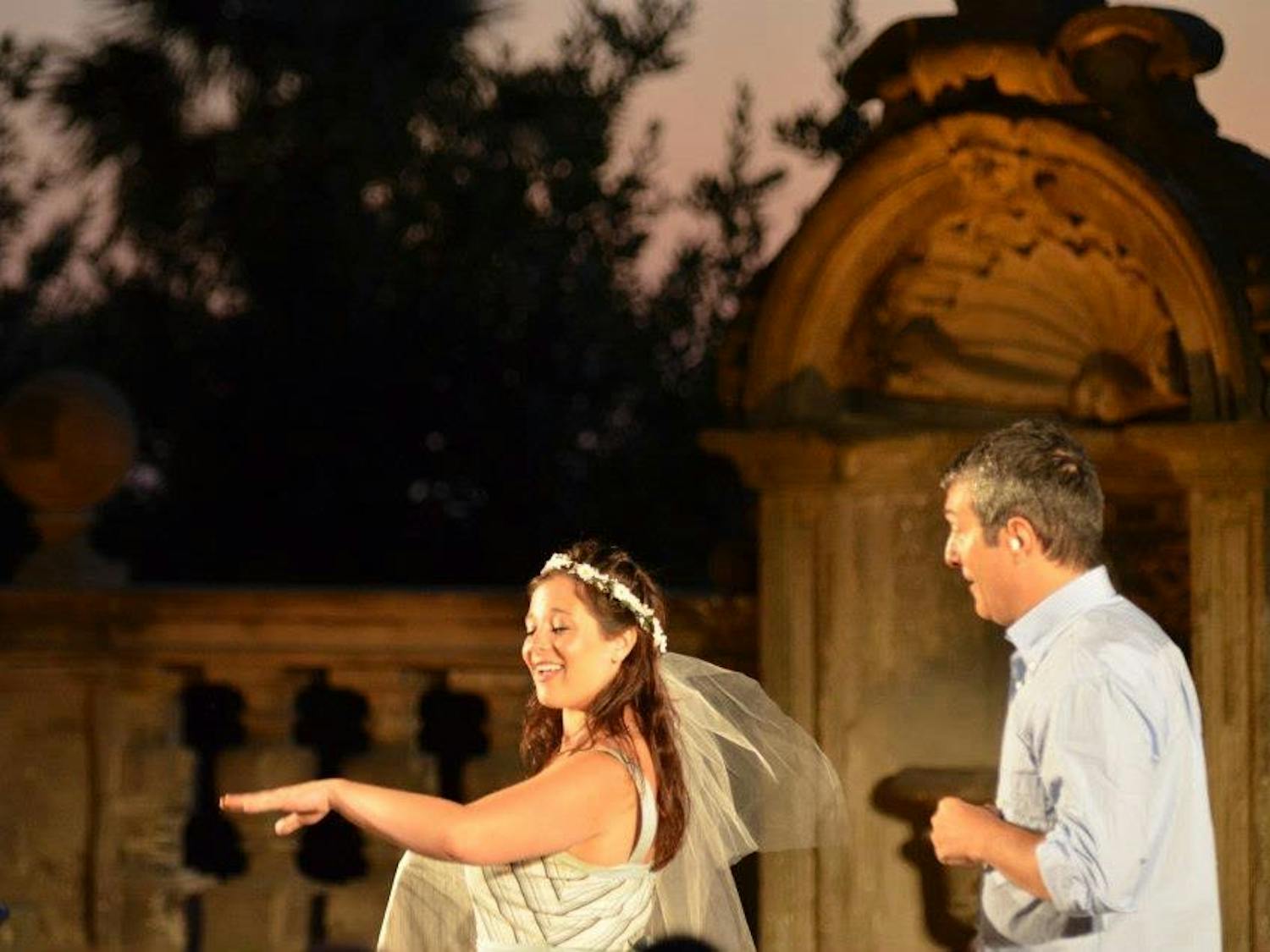ASU doctoral student Lauren Berman playing Susanna in a production of Mozart's Le Nozze di Figaro at the Tuscia Operafestival. On Monday Nov.&nbsp;7, Berman will be directing a perfomance of Pauline Viardot's "Cendrillon".