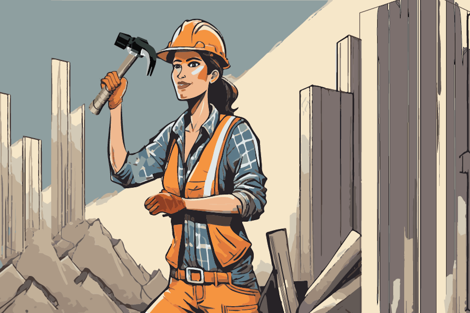 Community-advancing women in construction club