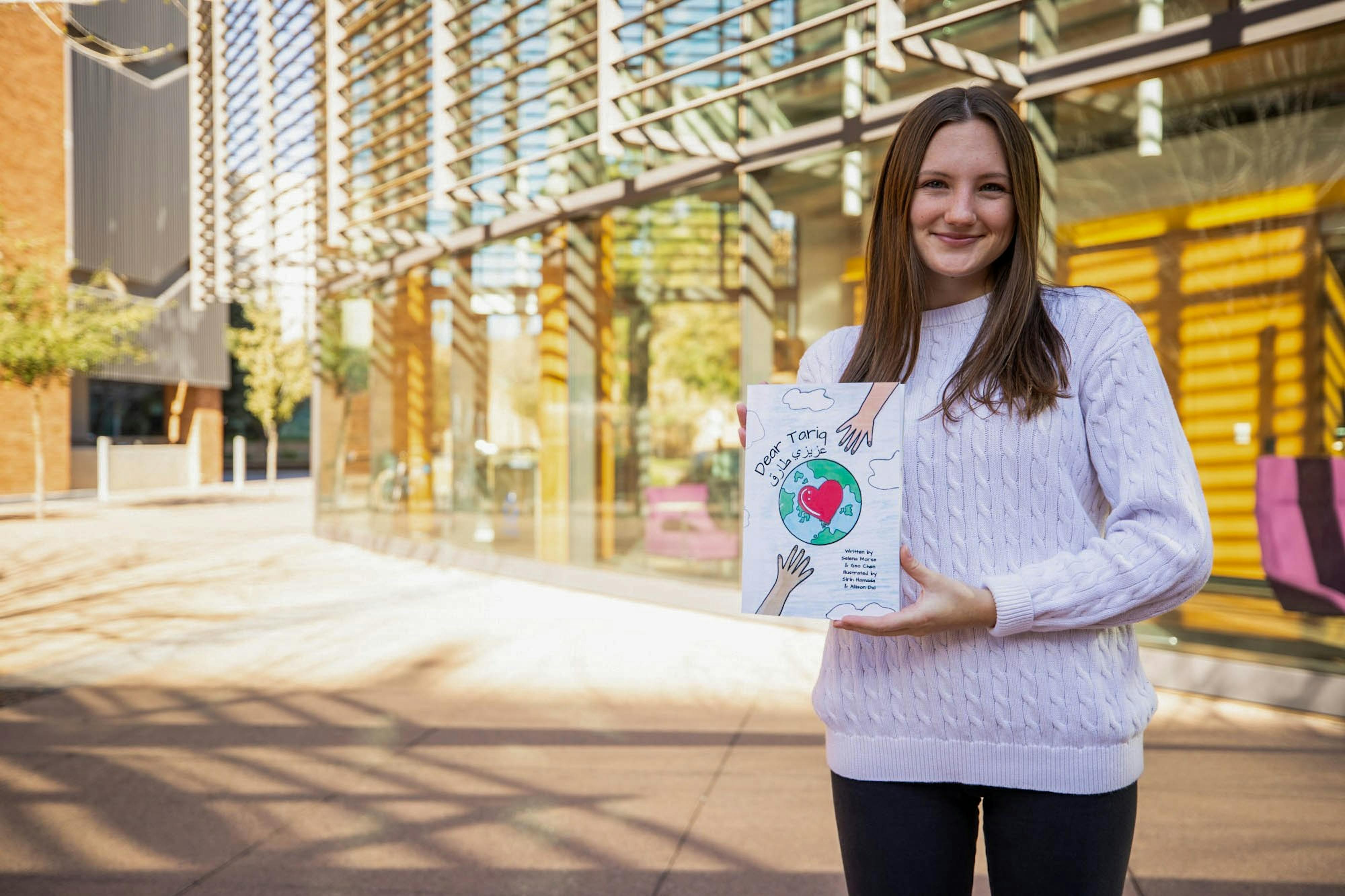 Freshman publishes children's book to raise awareness of Syrian refugee crisis - Vimarsana News
