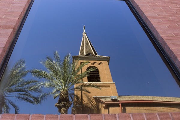 Saint Paul's Outreach is run by Catholic college students nationally. The ASU chapter of the national organization performs community service out of the All Saints Catholic Newman Center. (Photo by Dominic Valente)