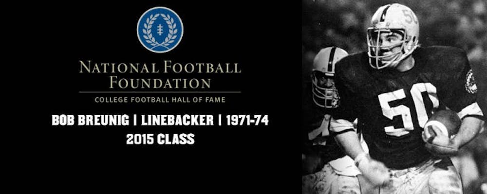 ASU linebacker Bob Breunig was inducted into the 2015 College Football Hall of Fame. (Photo courtesy of ASU)