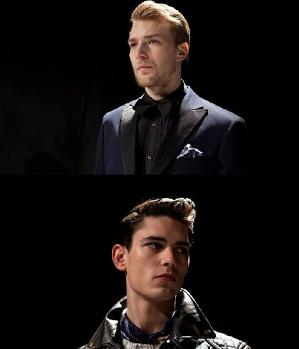 Leather and bow ties are going nowhere next season with Snyders men collection. Photo courtesy The Sartorialist. 