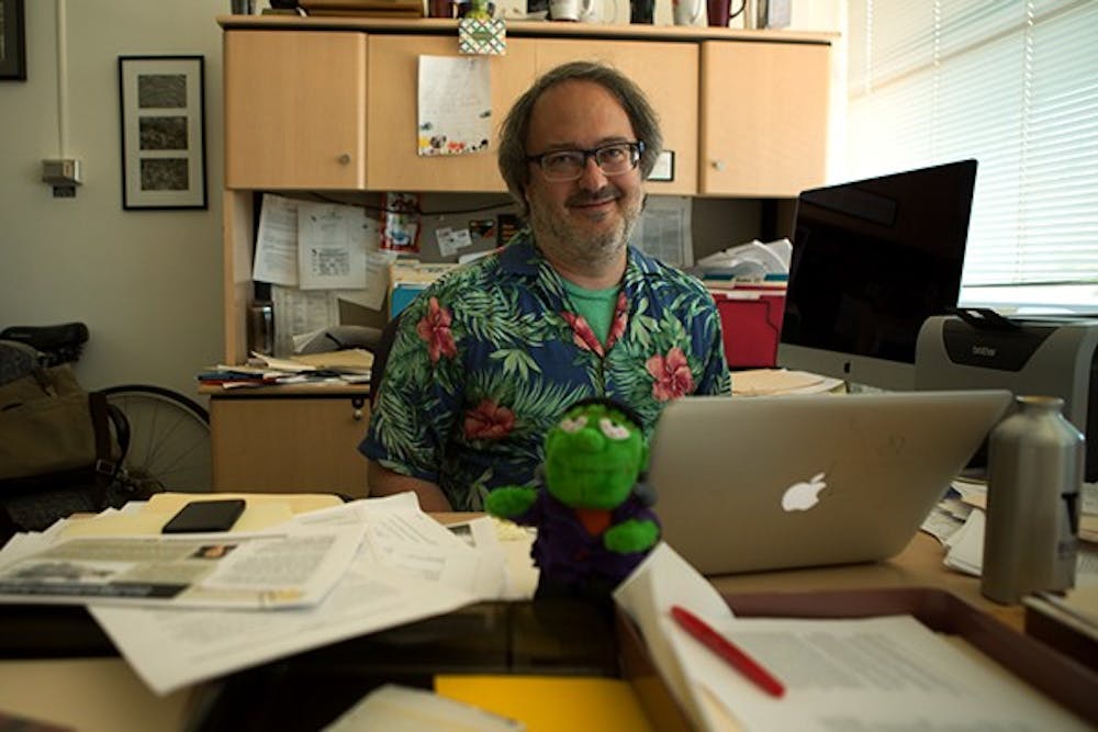 David Guston is one of the three ASU researchers who have received a grant from the National Science Foundation to lead a workshop to build a global, multi-institutional network of collaborators to celebrate the bicentennial of the publication of Mary Shelley’s "Frankenstein.” (Photo by Ryan Liu)