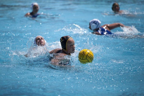 Redshirt senior attacker Alicia Brightwell quickly scrambles to retrieve a lose ball against San Jose State on April 13. Brightwell said before the game was it was a, "must win," and the Sun Devils took care of business defeating the Spartans 11-8. (Photo by Perla Farias)