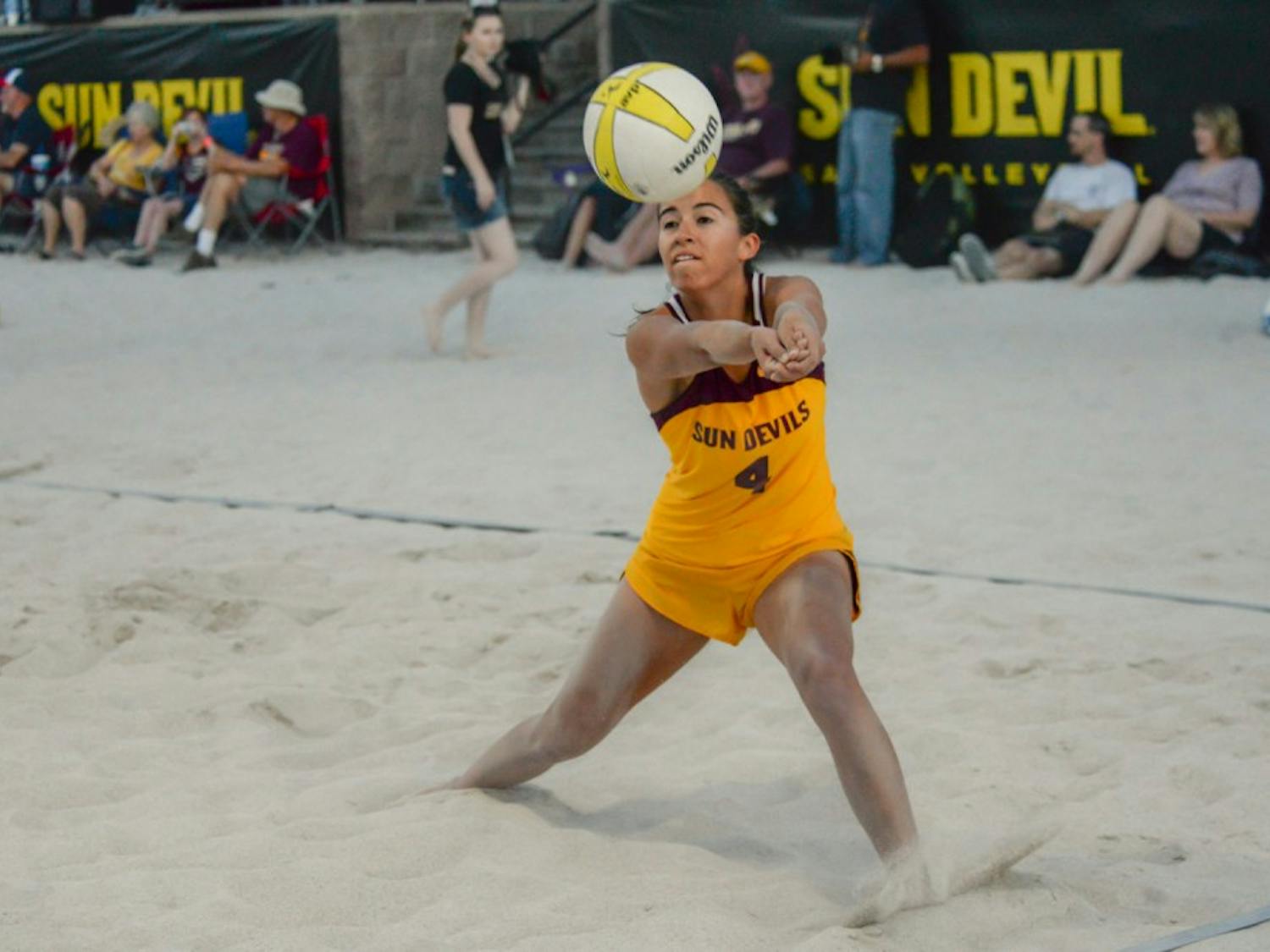 Mia Rivera - Sand Volleyball - April 10, 2015