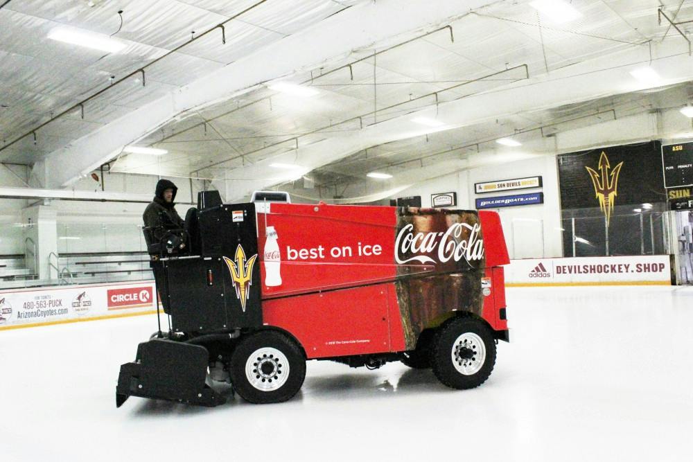 ASU hockey benefits from sustainability efforts in the rink - The ...