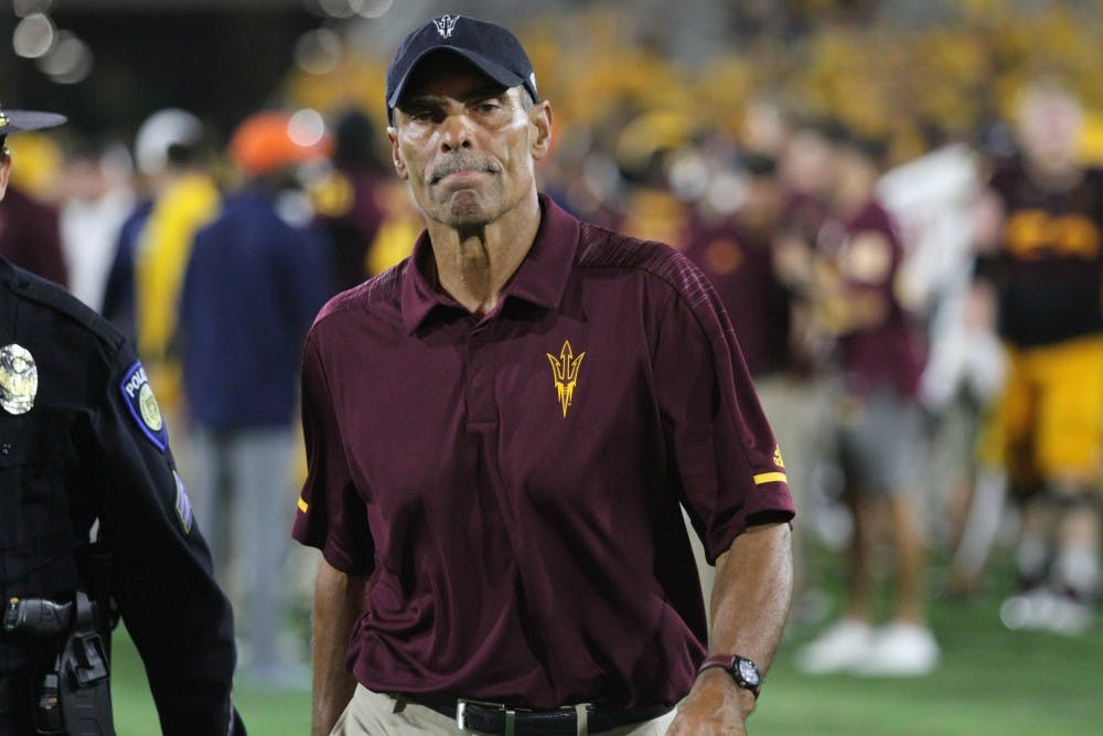 Asu Football Comes Out Guns Blazing In Herm Edwards First Game As Coach The State Press 5525