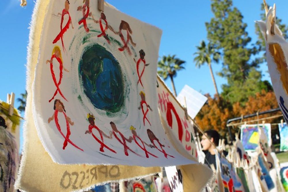 RASING AWARENESS: The AIDS Walk Phoenix & 5K will take place this Sunday in downtown Phoenix. The walk is aimed at reducing the stigma surrounding HIV and AIDS and raising money for victims of the diseases. (Photo by Rosie Gochnour)