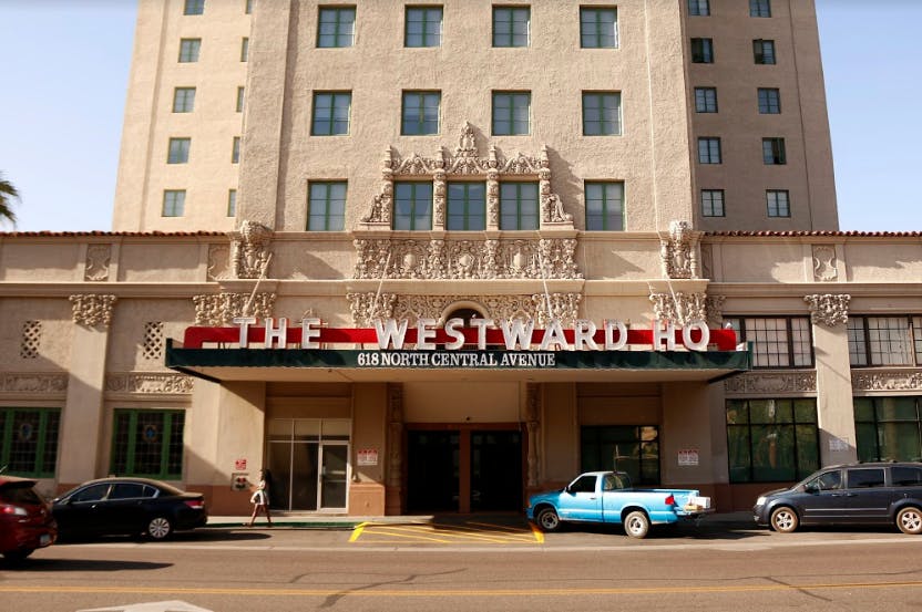 The Westward Ho in Downtown Phoenix,&nbsp;pictured on Thursday, April 13, 2017.